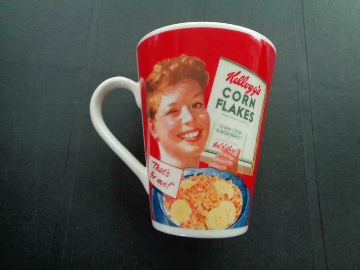 Tasse mug. Inscrit: "KELLOGG'S". 2007 Neuf., Huis en Inrichting, Keuken | Servies, Nieuw, Kop(pen) en/of Schotel(s), Overige stijlen