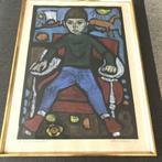 Irving Amen « Boy Monarch », Antiek en Kunst, Kunst | Litho's en Zeefdrukken, Ophalen