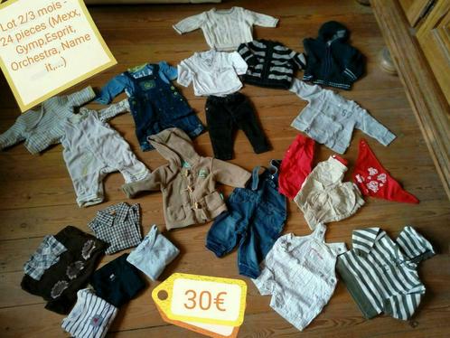 Lots vêtements garçon 2/3 mois VOIR PHOTOS, Enfants & Bébés, Vêtements de bébé | Taille 62, Utilisé, Garçon, Enlèvement ou Envoi