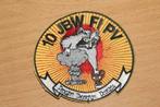 ABL-patch "10 JBW FL-PV" (Jachtbommenswerpers), Verzamelen, Embleem of Badge, Luchtmacht, Verzenden