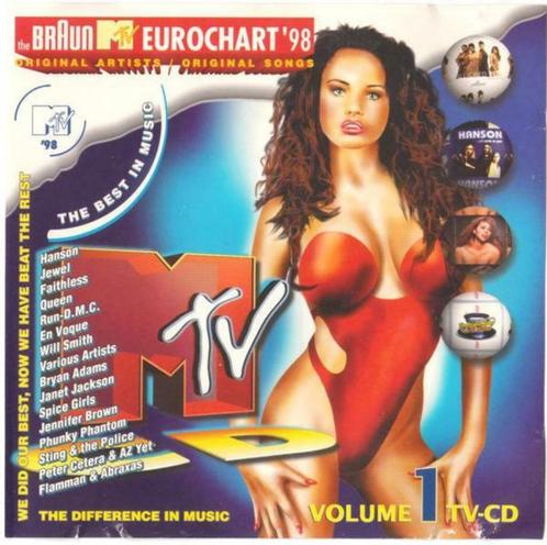 Back to the 90's met The Braun MTV Eurochart-CD's, CD & DVD, CD | Dance & House, Dance populaire, Enlèvement ou Envoi