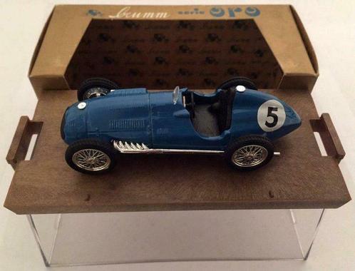 1:43 Brumm r74 Talbot Lago F1 HP 275 1950 #5 blauw, Hobby & Loisirs créatifs, Modélisme | Voitures & Véhicules, Utilisé, Voiture