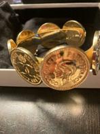 Vintage Chanel bracelet, Ophalen of Verzenden, Zo goed als nieuw, Goud