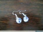 Boucles d'oreilles Delft, Bleu, Autres matériaux, Pendantes, Enlèvement ou Envoi