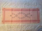 tafelloper om te borduren 40 x 110 cm roze en witte gingham, Nieuw, Ophalen of Verzenden