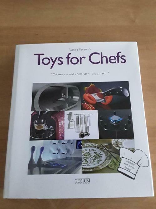 Toys for chefs - Patrice Farameh, Livres, Art & Culture | Photographie & Design, Comme neuf, Enlèvement ou Envoi