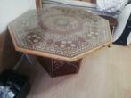 table marocaine octogonale   +++++++++, Maison & Meubles, 100 à 150 cm, 100 à 150 cm, Autres essences de bois, Utilisé