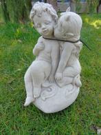 statue d un angelot et d une diablesse en pierre , nouveau !, Jardin & Terrasse, Statues de jardin, Pierre, Ange, Enlèvement ou Envoi