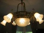Luster, Huis en Inrichting, Lampen | Kroonluchters, Ophalen, Gebruikt, Glas
