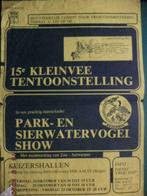 Aalst: Affiche: 15e Kleinveetentoonstelling Keizershallen., Verzamelen, Ophalen of Verzenden, Gebruikt