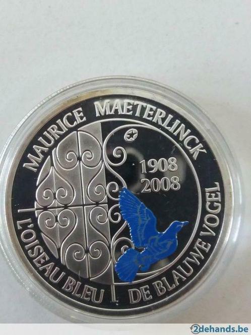 zeer mooie zilveren proofmunt 2008, Postzegels en Munten, Munten | Europa | Euromunten, 10 euro, Zilver, Ophalen of Verzenden