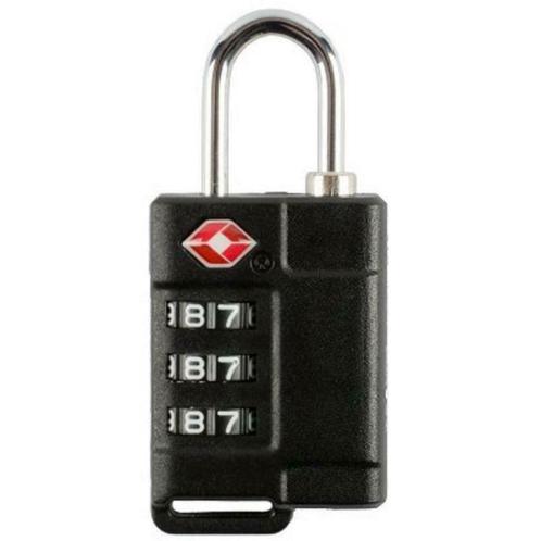 Tsa kofferslot reisslot bagageslot hangslot cijferslot zwart, Handtassen en Accessoires, Koffers, Nieuw, Slot, Ophalen of Verzenden