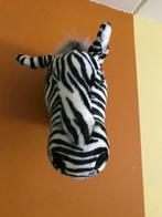 Bibib dierenkop - Zebra - 37 cm, Comme neuf, Décoration murale, Enlèvement ou Envoi