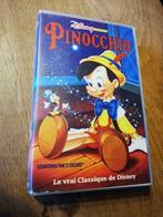 VHS Pinocchio de Disney, Tous les âges, Enlèvement ou Envoi, Dessins animés et Film d'animation, Dessin animé