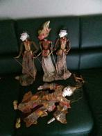verzameling wayang poppen, Antiek en Kunst