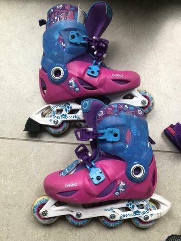 Skaten meisjes + 3X2 set beveiligingen beschikbaar voor biedingen