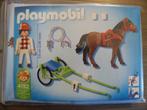 playmobil 4192 Jockey met paard, Complete set, Gebruikt, Ophalen