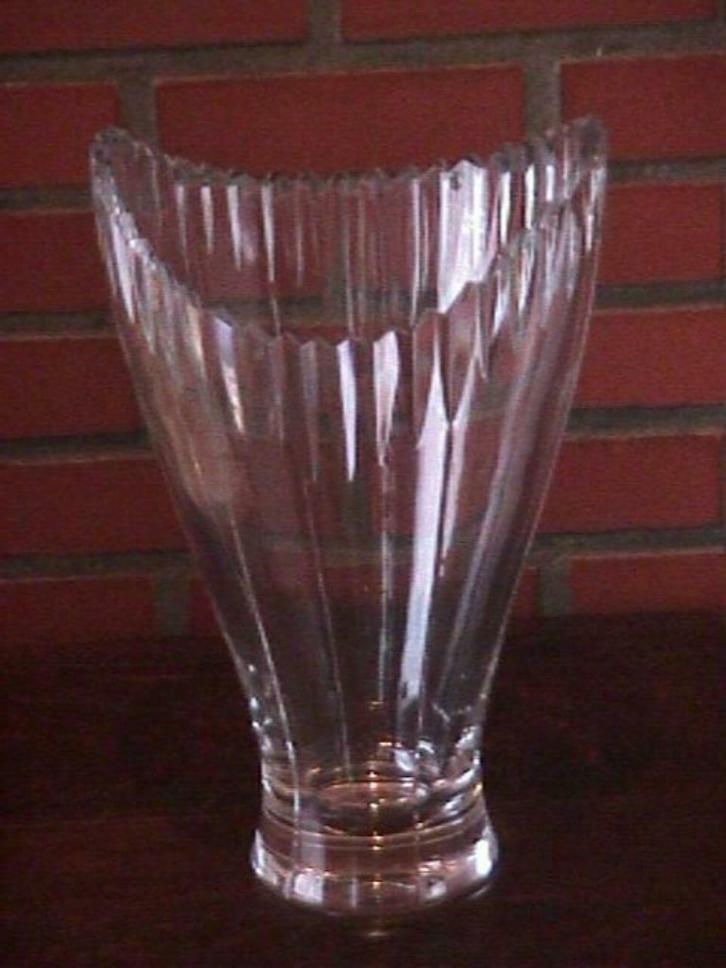 Prachtige Antieke Kristallen Art Nouveau Vaas, Antiek en Kunst, Antiek | Glaswerk en Kristal, Ophalen