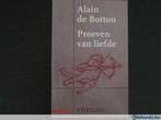 Proeven van liefde (Alain de Botton), Gelezen, Ophalen of Verzenden