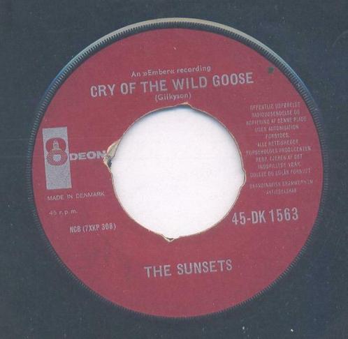 The Sunsets – Cry of the Wild Goose / Manhunt - Single, CD & DVD, Vinyles Singles, Single, Pop, 7 pouces, Enlèvement ou Envoi