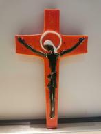 Vintage keramiek kruisbeeld jaren 60, Enlèvement ou Envoi