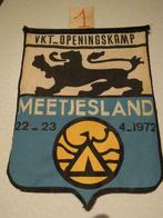vaantje wimpel Vlaamse leeuw Meetjesland 1972  VKT - kamp, Ophalen of Verzenden