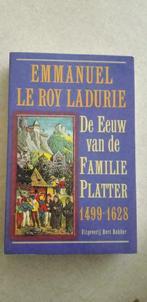 Emmanuel Le Roy Ladurie: De eeuw van de familie Platter, Comme neuf, 15e et 16e siècles, Emmanuel Le Roy Ladurie, Enlèvement ou Envoi