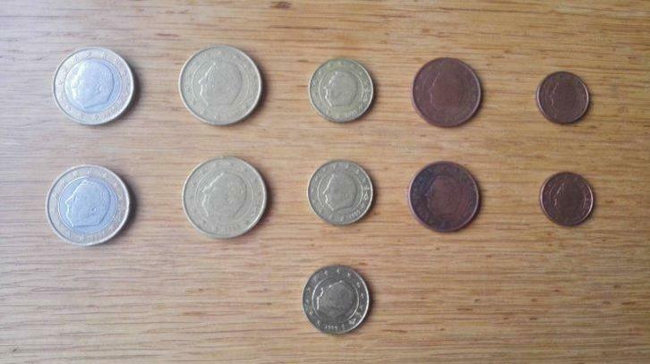 euromunten Albert II 1999, Postzegels en Munten, Munten | Europa | Euromunten, Ophalen of Verzenden