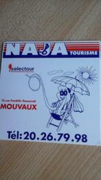 autocollant neuf "naja tourisme France"  vintage '90, Collections, Marques & Objets publicitaires, Autres types, Enlèvement ou Envoi