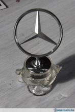 Mercedes logo oude glazen houder, Ophalen of Verzenden