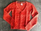 Mooie, zachte, rode trui met knoopjes maat 158 - 164, Trui of Vest, Ophalen of Verzenden, Zo goed als nieuw