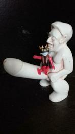 Realistisch "witte mannekes" vruchtbaarheidsbeeldje, Antiek en Kunst, Kunst | Beelden en Houtsnijwerken, Ophalen of Verzenden