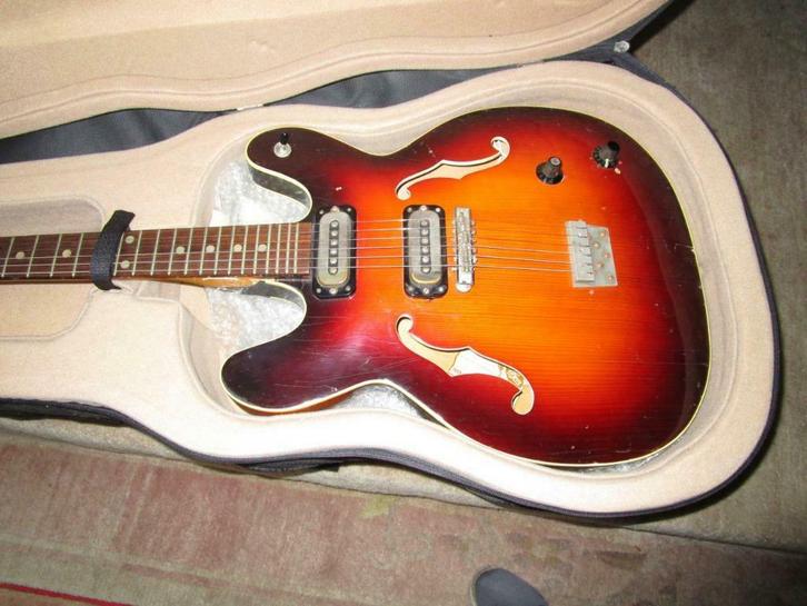 gitaar HOYER Jazzgitaar (1966/'67)  + Tobago, Muziek en Instrumenten, Snaarinstrumenten | Gitaren | Akoestisch, Gebruikt, Overige typen
