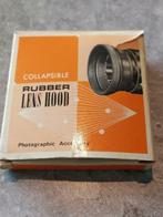 Collapsible Rubber lens hood 55 mm, Utilisé, Enlèvement ou Envoi