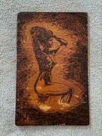 Beeld in hout, Ophalen of Verzenden