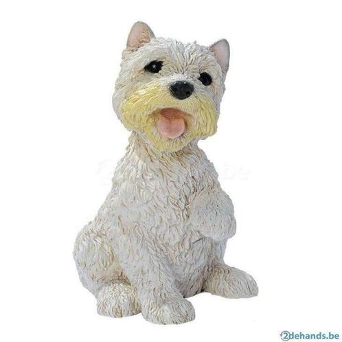 Design Toscano CF342 West Highland terrier Puppy westie, Antiquités & Art, Art | Sculptures & Bois