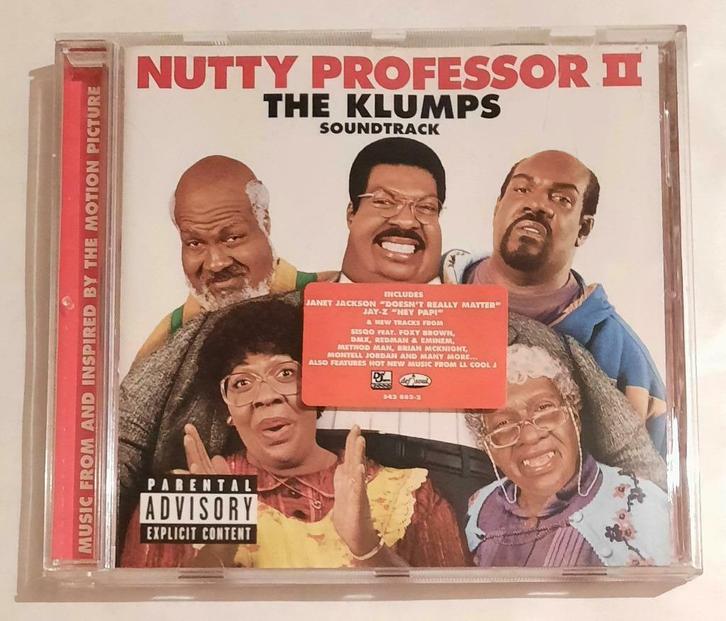 Nutty Professor 2: The Klumps comme neuf, Cd's en Dvd's, Cd's | Filmmuziek en Soundtracks, Zo goed als nieuw, Ophalen of Verzenden