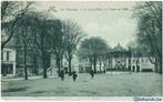 Oude postkaart Vilvoorde Grote Markt & Stadhuis & Kiosk (RV7, Envoi