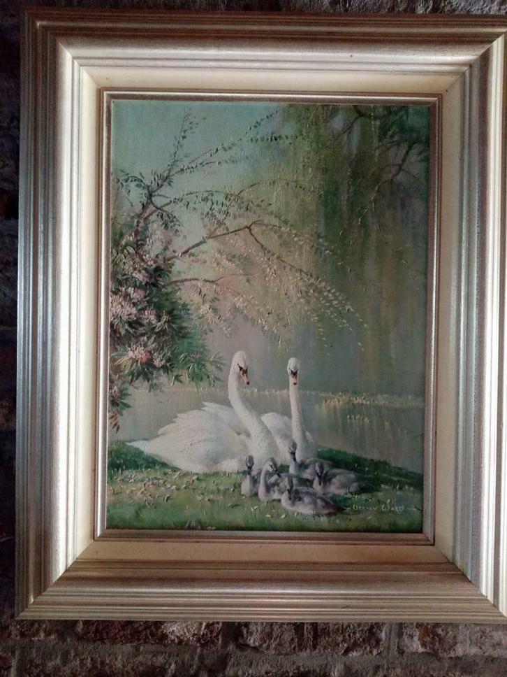 Vernon Ward schilderij, Antiek en Kunst, Kunst | Schilderijen | Klassiek, Ophalen of Verzenden