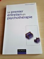 Het eerste interview in psychotherapie., Boeken, Psychologie, Verzenden, Gelezen