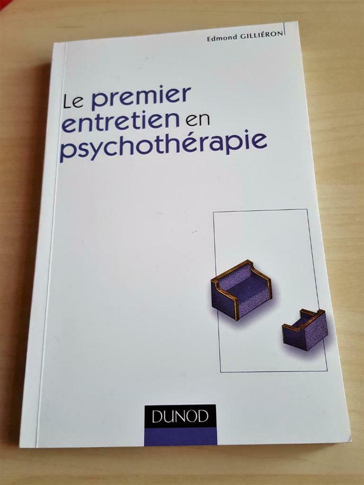 Le premier entretien en psychothérapie., Livres, Psychologie, Utilisé, Envoi