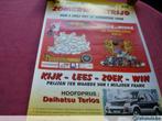 Suske en Wiske affiche van " De Rammelende Rally" uit 1998, Verzamelen, Gebruikt