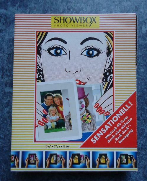 Nieuw Showbox Photo Viewer fotoalbum (voor 40 foto's)., TV, Hi-fi & Vidéo, Albums photo & Accessoires, Neuf, Album photo, Enlèvement ou Envoi