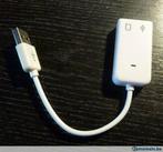 Carte son USB 2.0 3D virtuel 7.1 canaux Audio, Computers en Software, Ophalen of Verzenden, Nieuw