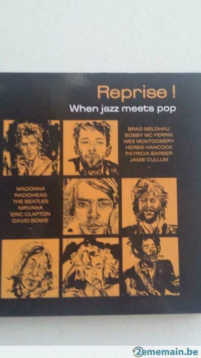 CD Reprise ! when jazz meets pop, Cd's en Dvd's, Cd's | Jazz en Blues, Jazz, Ophalen of Verzenden
