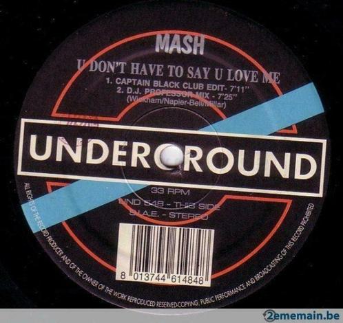 Mash ‎– U Don't Have To Say U Love Me, Cd's en Dvd's, Vinyl | Overige Vinyl, 12 inch, Ophalen of Verzenden