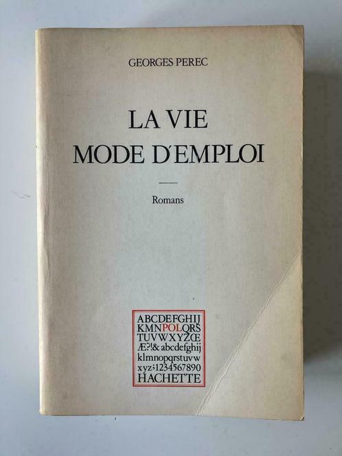 La Vie Mode d'Emploi - Georges Perec, Livres, Littérature, Enlèvement ou Envoi