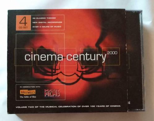 Cinéma Century 2000 (Coffret 4 CD) comme neuf, Cd's en Dvd's, Cd's | Filmmuziek en Soundtracks, Boxset, Ophalen of Verzenden