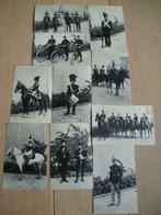 '30 10 oude foto's BELGISCH LEGER uniformen 1830-1930 abbl, Antiek en Kunst, Verzenden