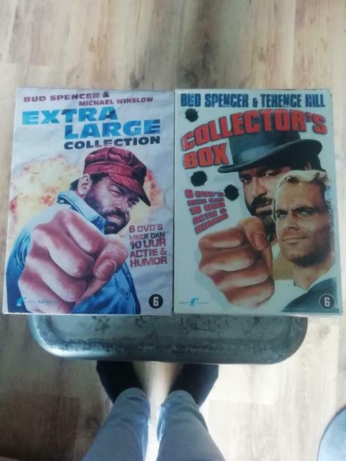 Bud Spencer twee boxen, CD & DVD, DVD | Action, Comédie d'action, Coffret, À partir de 6 ans, Enlèvement ou Envoi